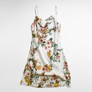 Audrey 3 Plus 1 Floral Cowl Neck Slip Dress